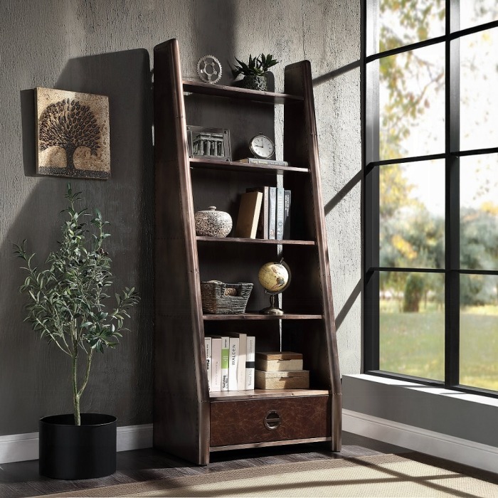 Bookshelf + File Cabinet